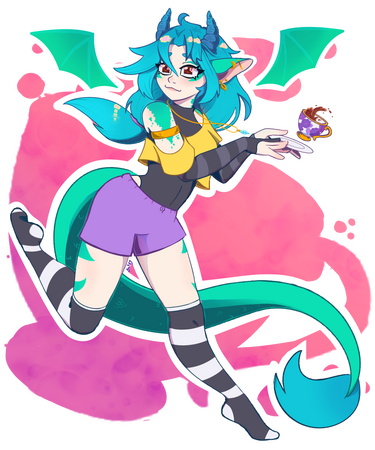 TealArtz Artfight 2025 Character is NOT mine, belongs to TealArtz